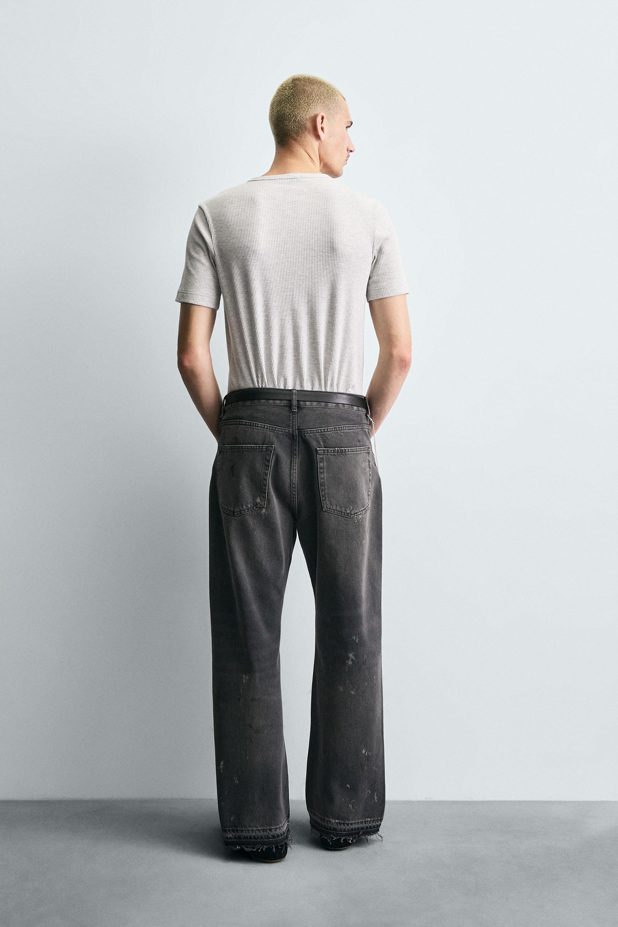 SPLATTER LOOSE FIT JEANS